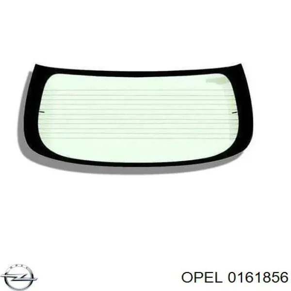 0161856 Opel cristales de el maletero(3/5 puertas traseras (trastes)