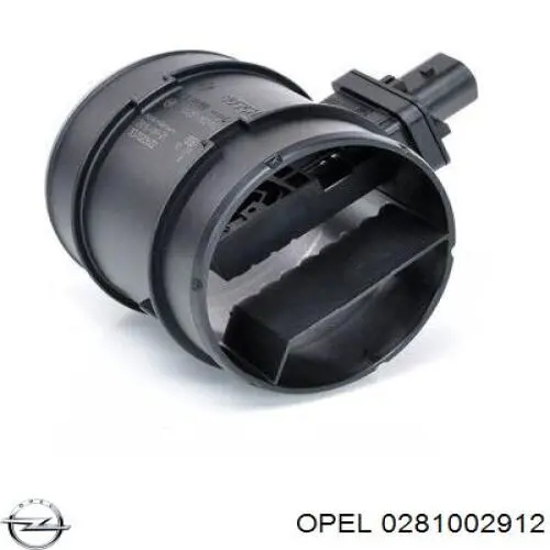 0281002912 Opel sensor de flujo de aire/medidor de flujo (flujo de aire masibo)