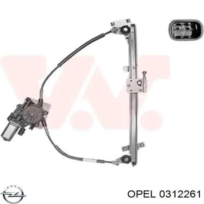 0312261 Opel muelle de suspensión eje delantero