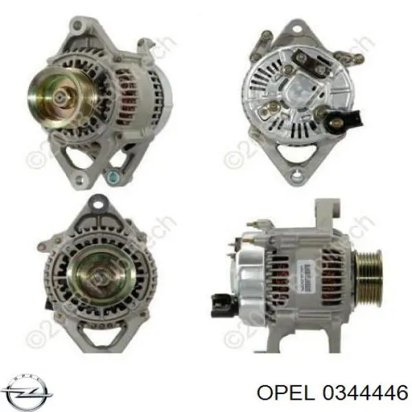 0344446 Opel caperuza protectora/fuelle, amortiguador delantero