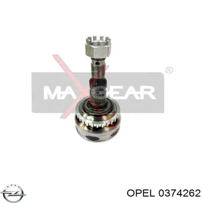 0374262 Opel junta homocinética exterior delantera