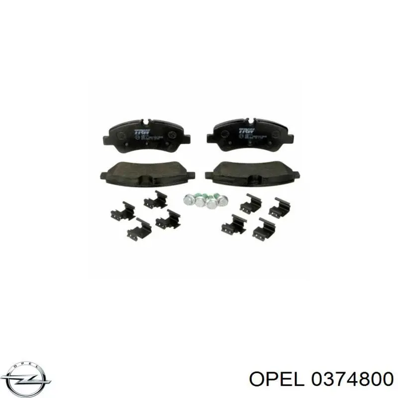 0 374 800 Opel árbol de transmisión delantero derecho