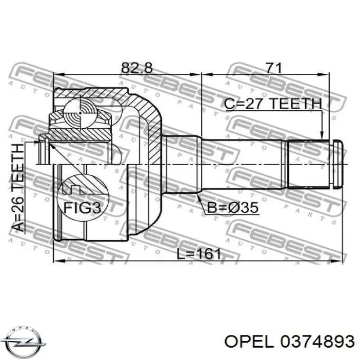 13335143 Opel 