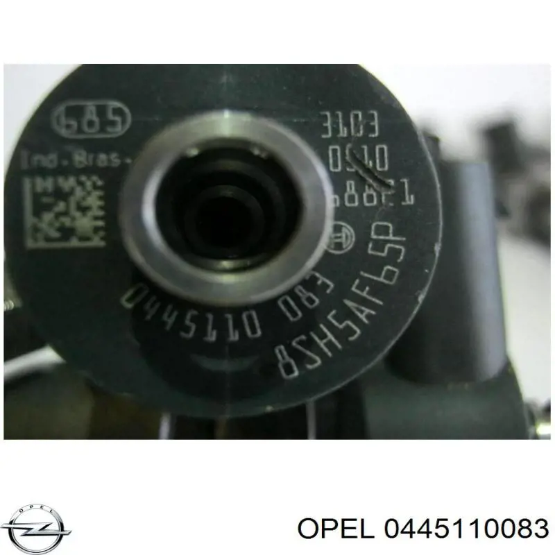 0445110083 Opel inyector de combustible