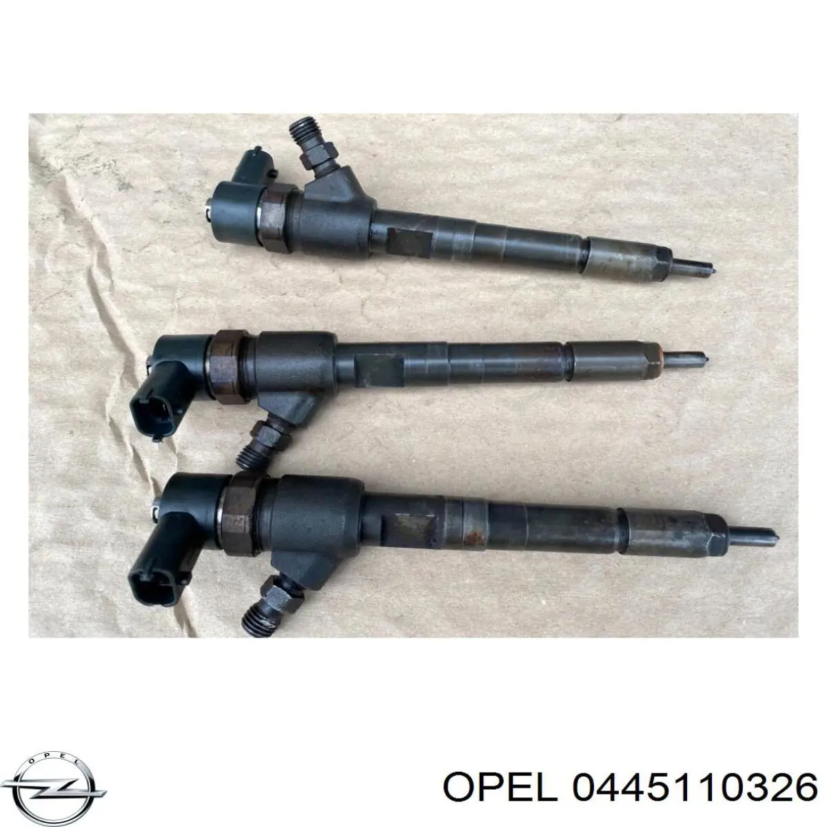 0445110326 Opel inyector de combustible