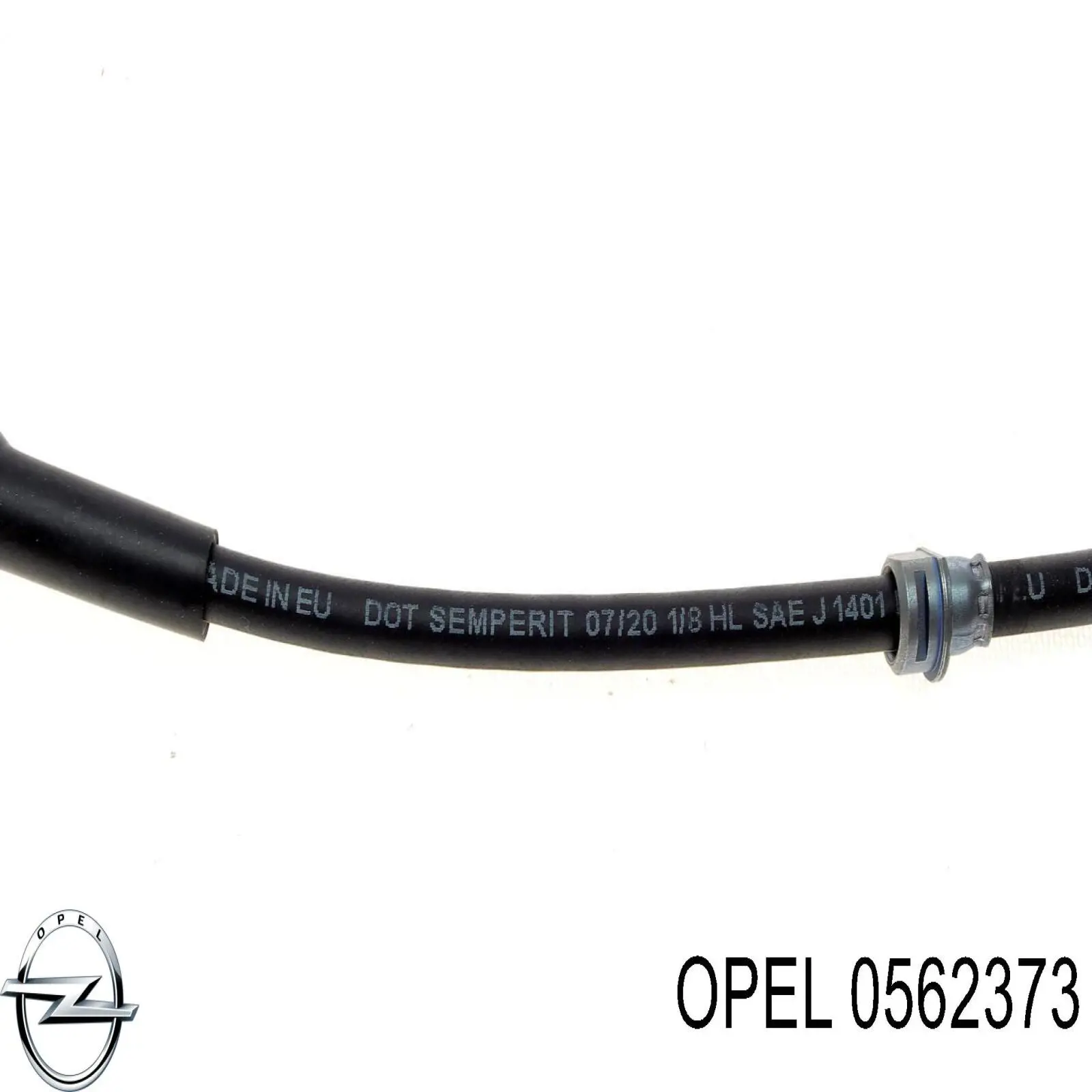 0562373 Opel latiguillo de freno delantero