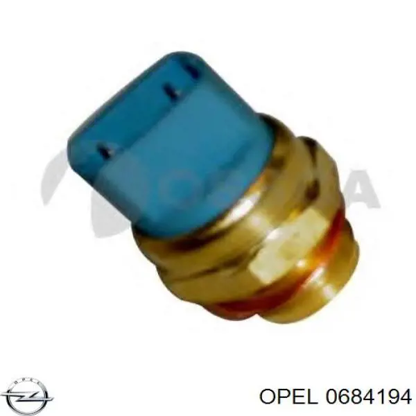 0684194 Opel soporte motor izquierdo