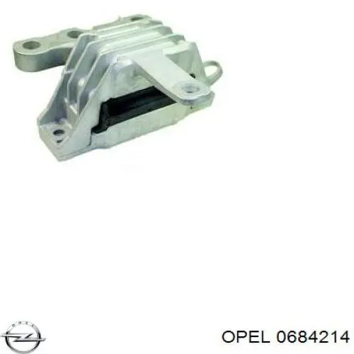 0684214 Opel soporte motor delantero