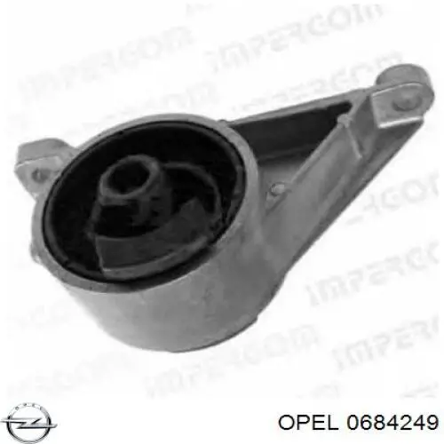 0684249 Opel soporte motor delantero