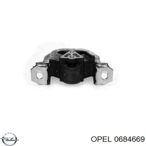 0684669 Opel soporte motor izquierdo