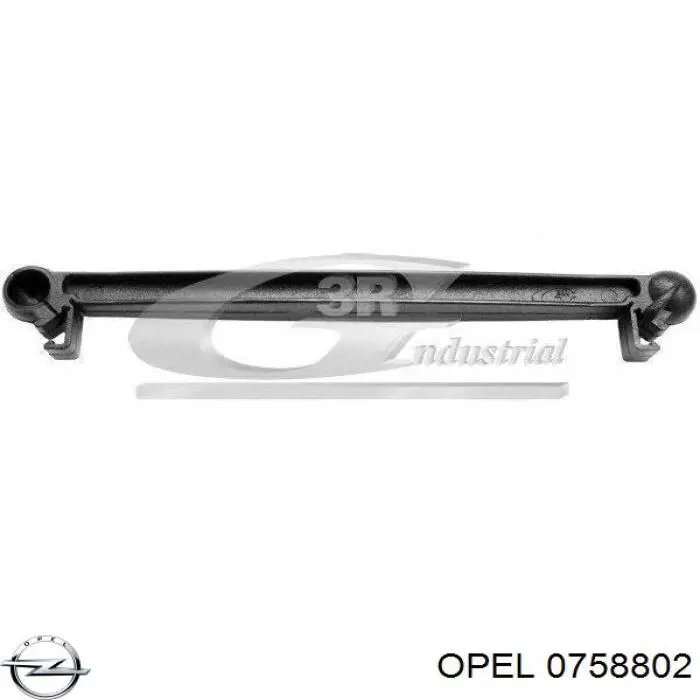 0758802 Opel varillaje palanca selectora, cambio manual / automático