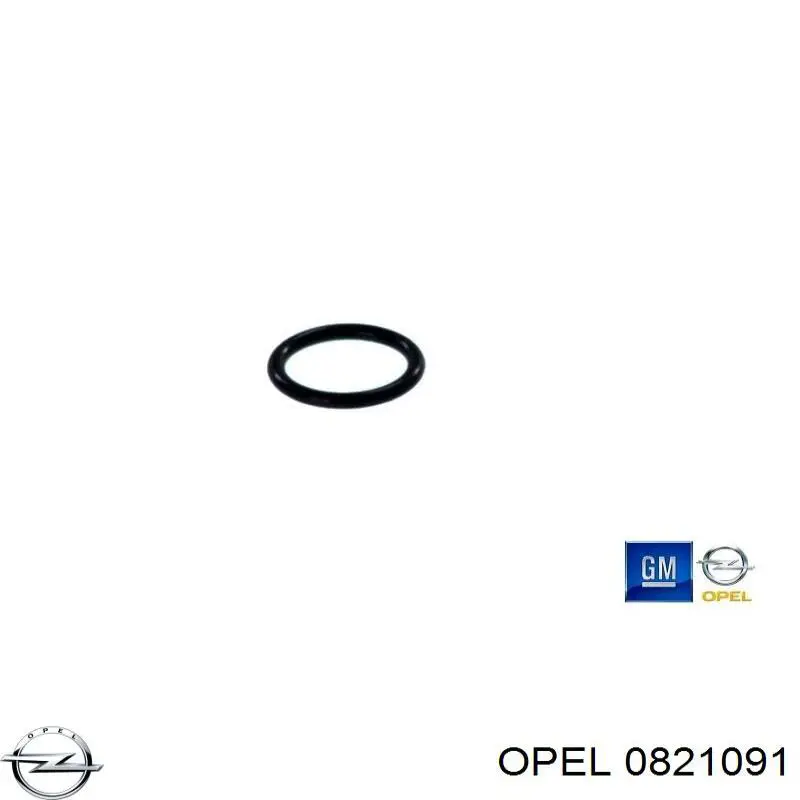 0821091 Opel junta anular, inyector