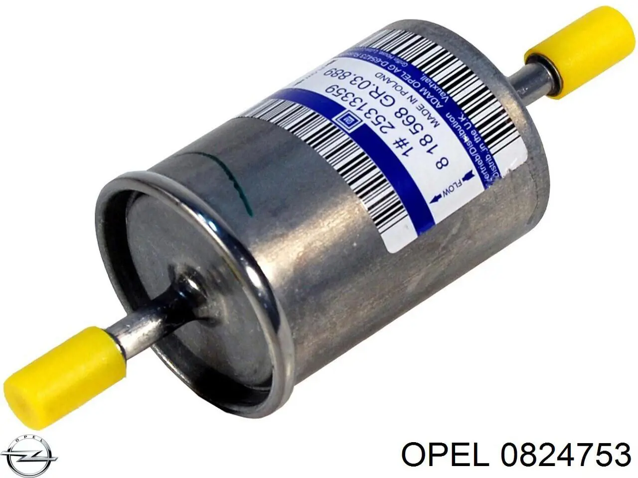 0824753 Opel filtro combustible