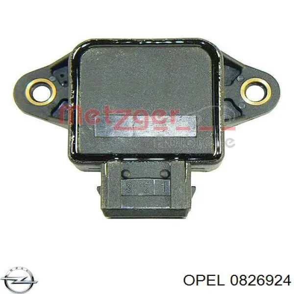 0826924 Opel sensor, posición mariposa