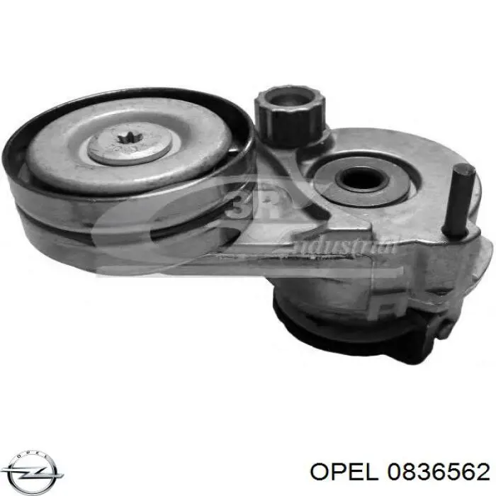 0836562 Opel sensor de flujo de aire/medidor de flujo (flujo de aire masibo)