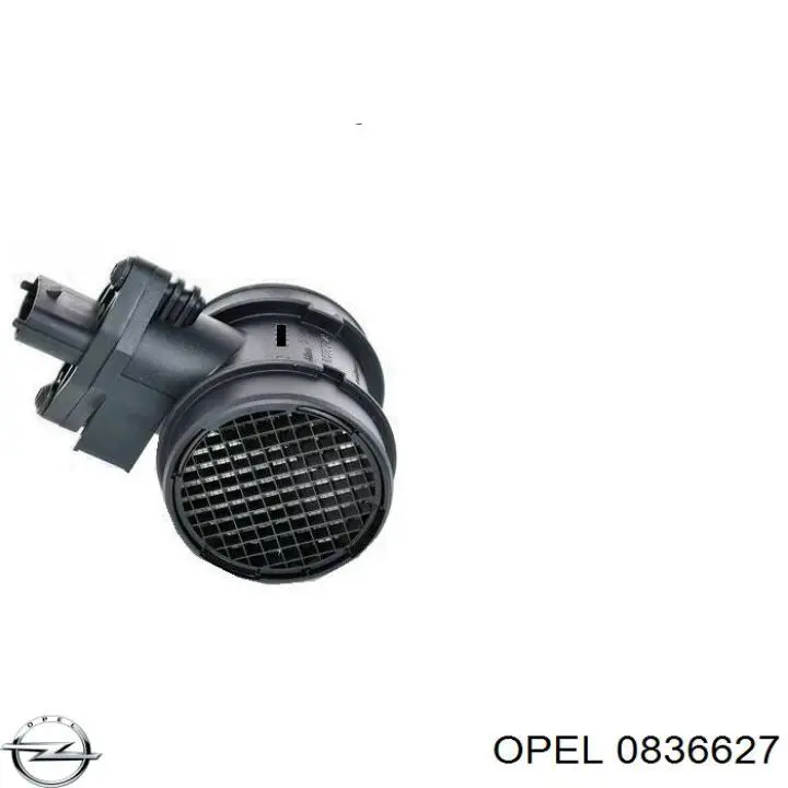 0836627 Opel sensor de flujo de aire/medidor de flujo (flujo de aire masibo)