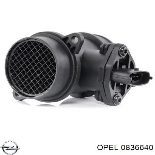 0836640 Opel sensor de flujo de aire/medidor de flujo (flujo de aire masibo)