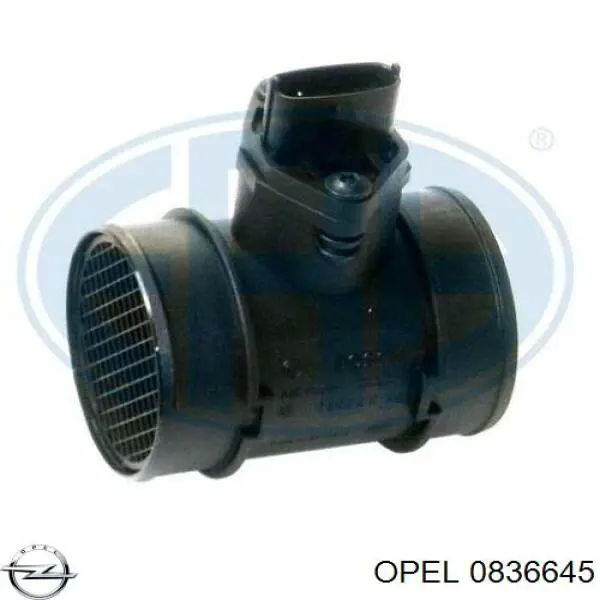 0836645 Opel sensor de flujo de aire/medidor de flujo (flujo de aire masibo)