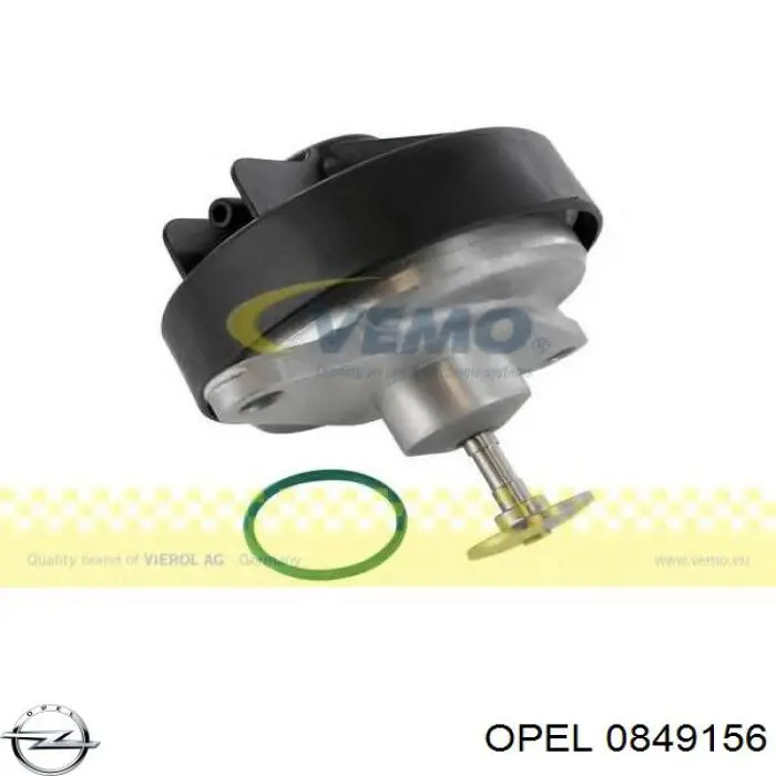 0849156 Opel colector de escape superior