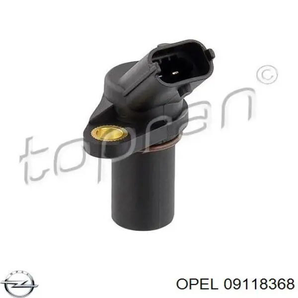 09118368 Opel sensor de posición del cigüeñal