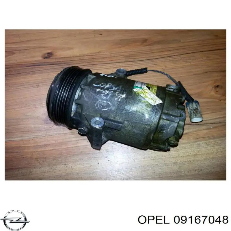 09167048 Opel compresor de aire acondicionado