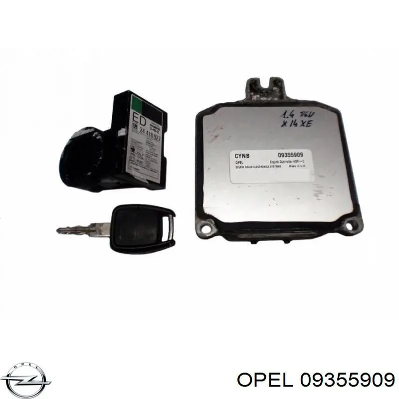  Centralina Del Motor / Modulo De control Del Motor (ecu) para Opel Tigra S93