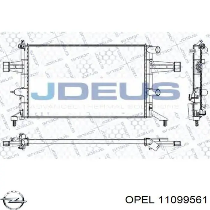 11099561 Opel 