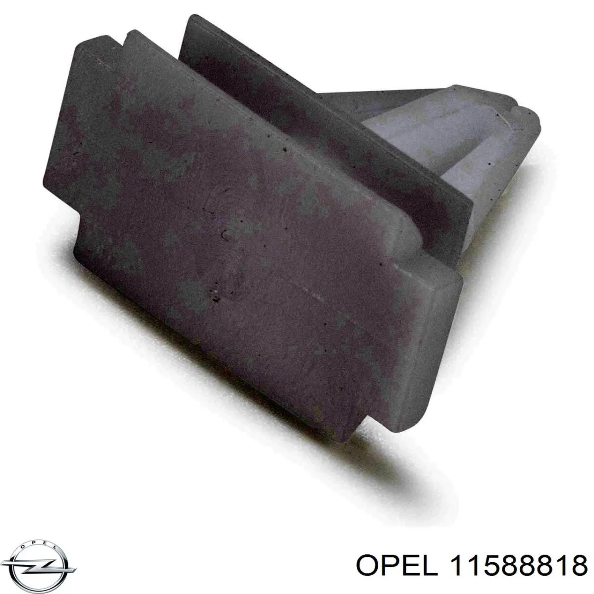 11588818 Opel clip de moldura de ala