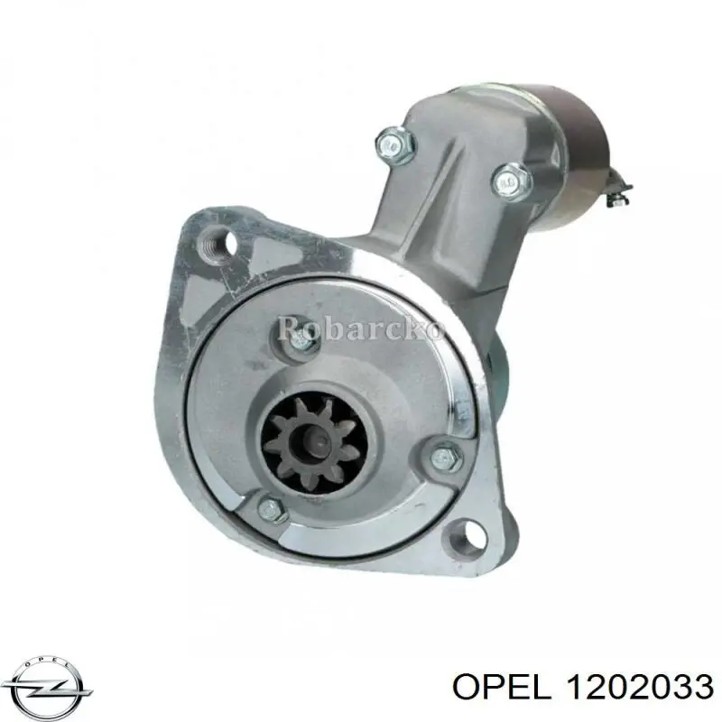 1202033 Opel motor de arranque