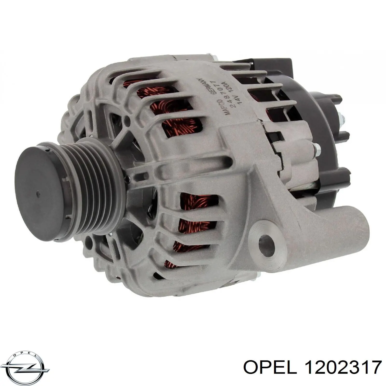 1202317 Opel alternador