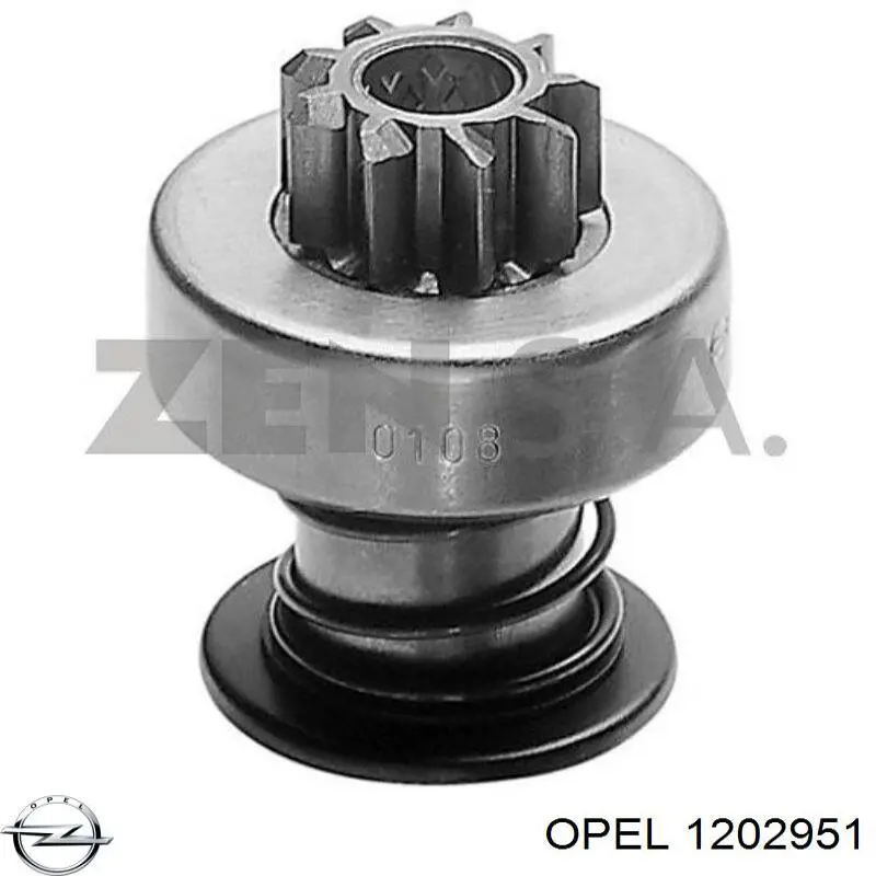 1202951 Opel motor de arranque