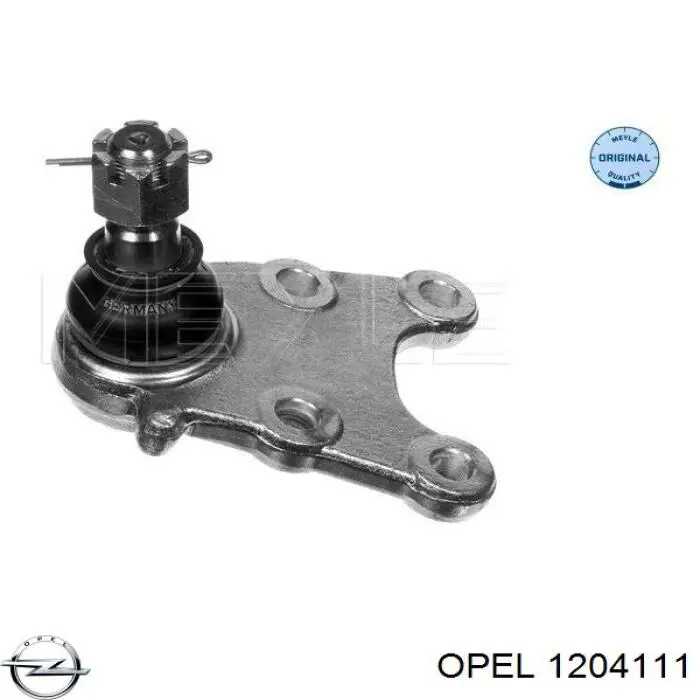 1204111 Opel alternador