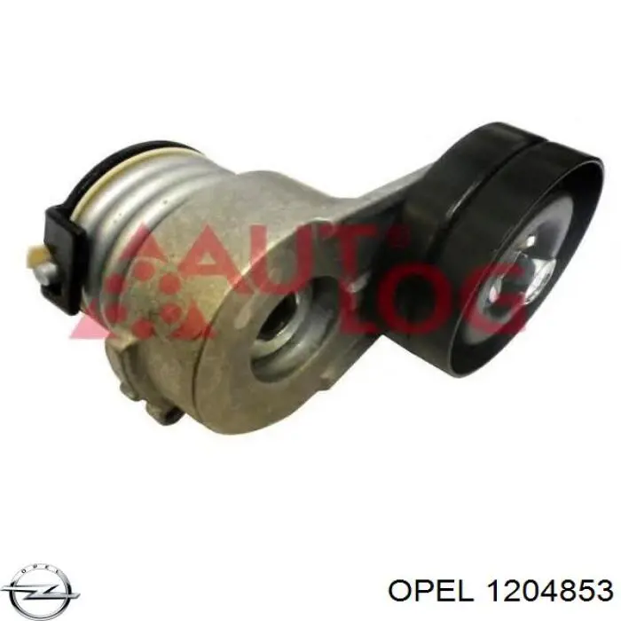 1204853 Opel tensor de correa, correa poli v