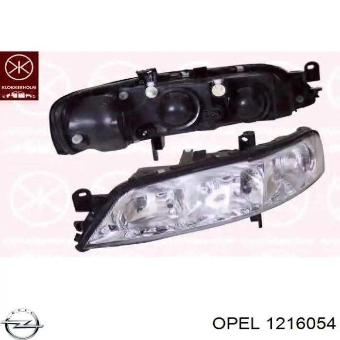 1216054 Opel faro derecho