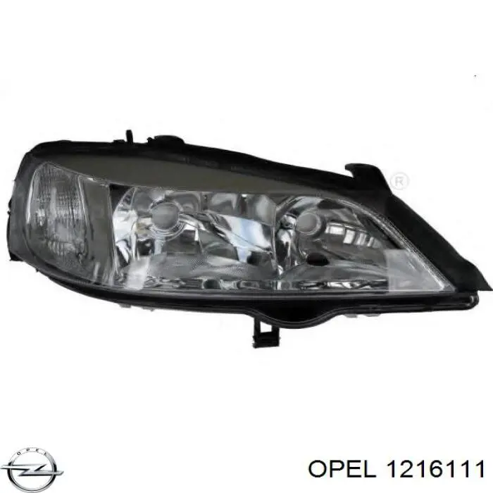 1216111 Opel faro derecho