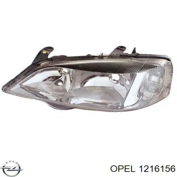 1216156 Opel faro derecho