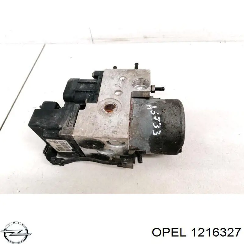 1216327 Opel faro izquierdo