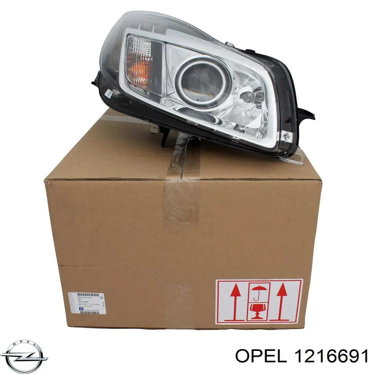 1216691 Opel faro derecho