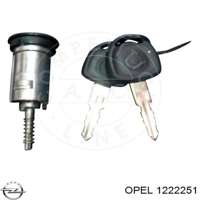 1222251 Opel piloto posterior exterior derecho