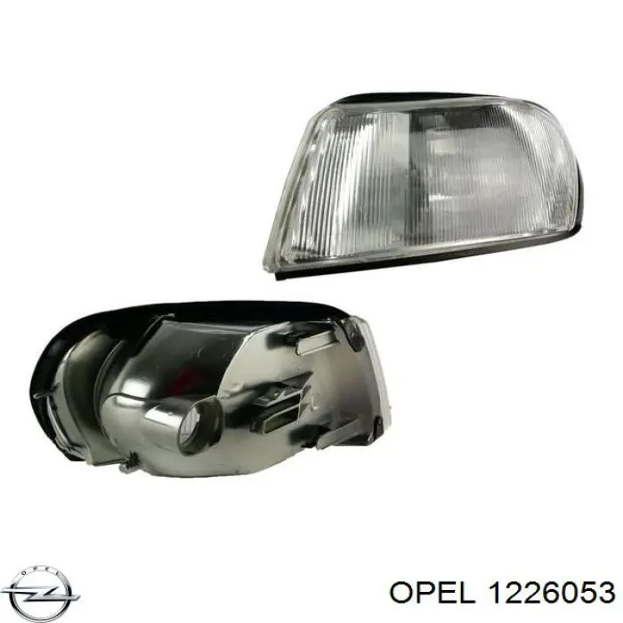 1226053 Opel piloto intermitente derecho