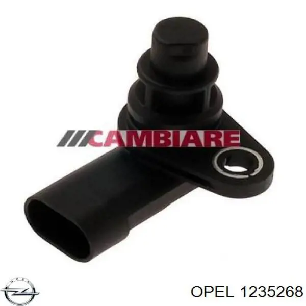 1235268 Opel sensor de posición del árbol de levas