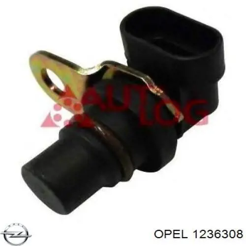 1236308 Opel sensor de posición del árbol de levas