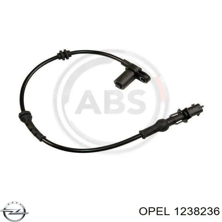 1238236 Opel sensor abs delantero