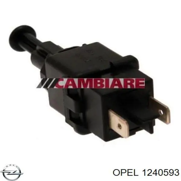 1240593 Opel interruptor luz de freno