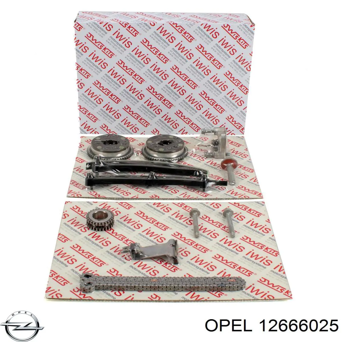 12666025 Opel rueda dentada, cigüeñal