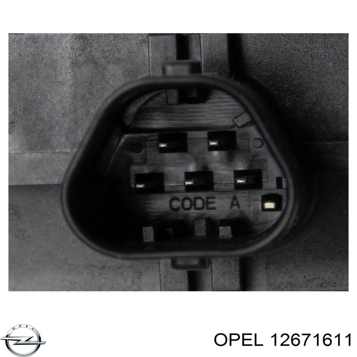 12671611 Opel sensor de flujo de aire/medidor de flujo (flujo de aire masibo)