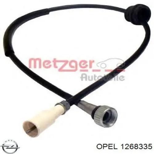 1268335 Opel cable para velocimetro