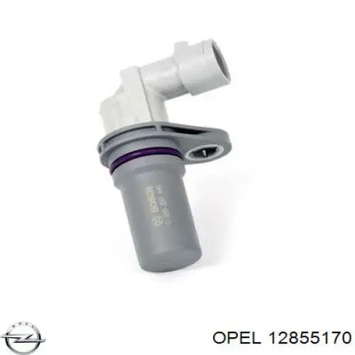 12855170 Opel sensor de posición del cigüeñal