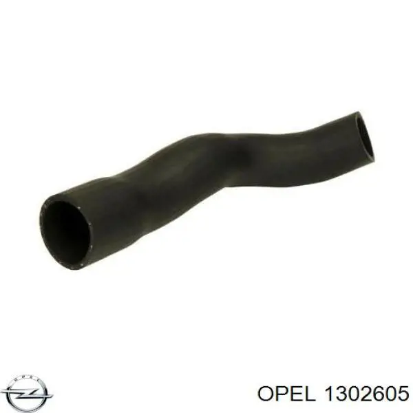 1302605 Opel tubo flexible de aire de sobrealimentación superior