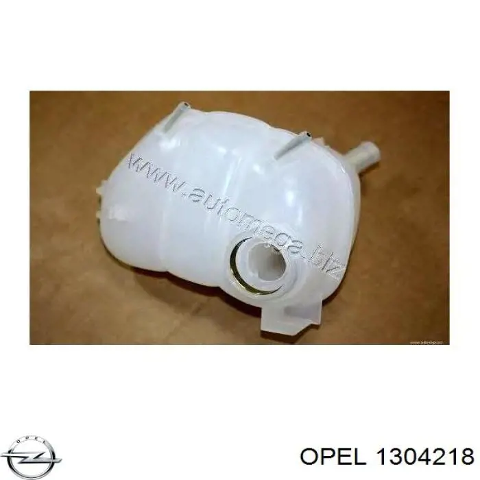 1304218 Opel botella de refrigeración